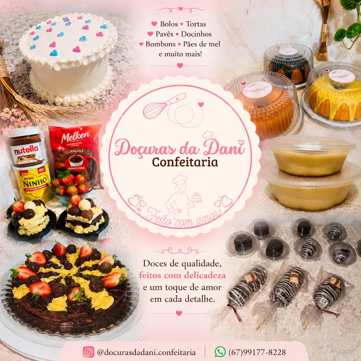 Doçuras da Dani | Confeitaria