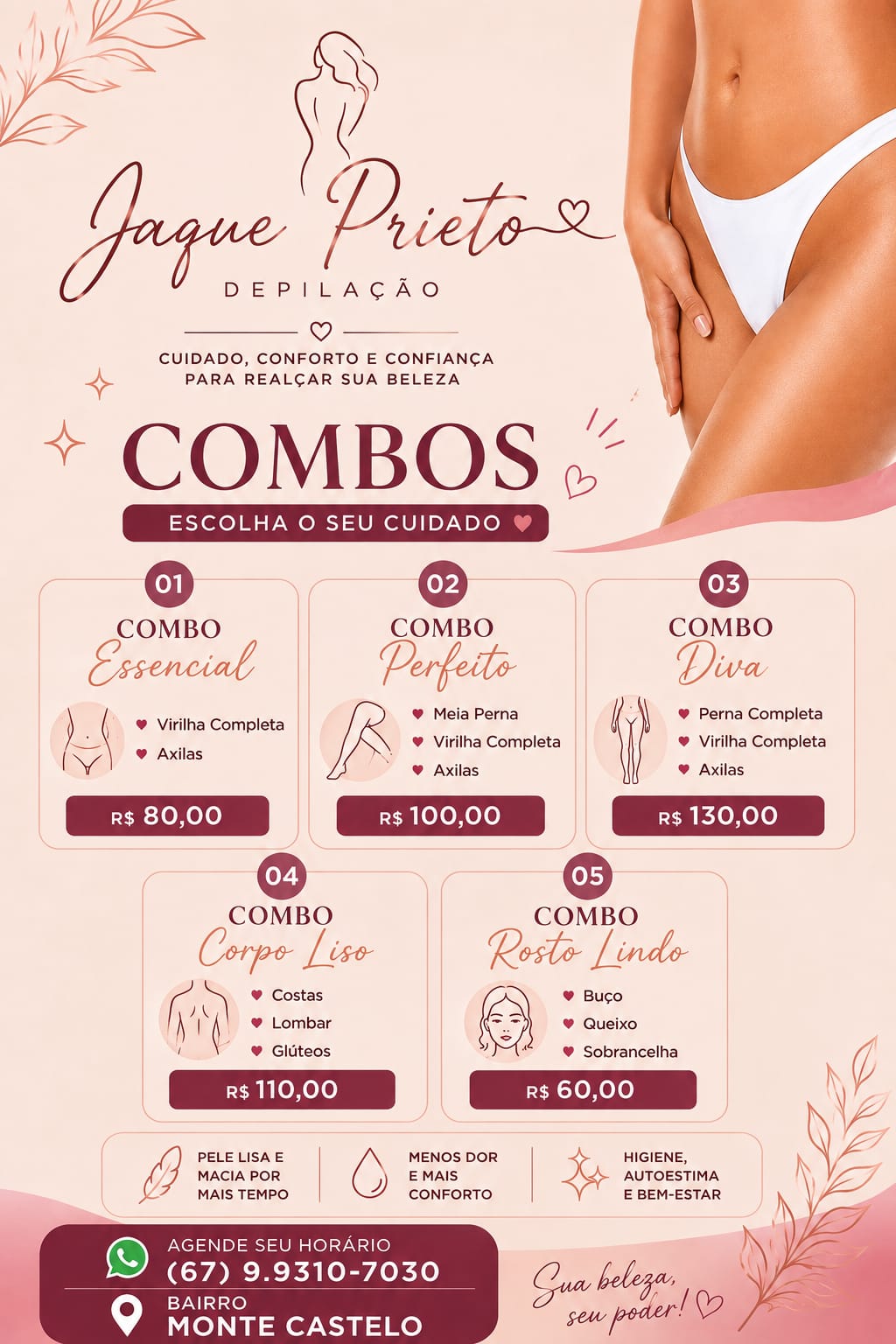 Jaque Prieto | Depilação 